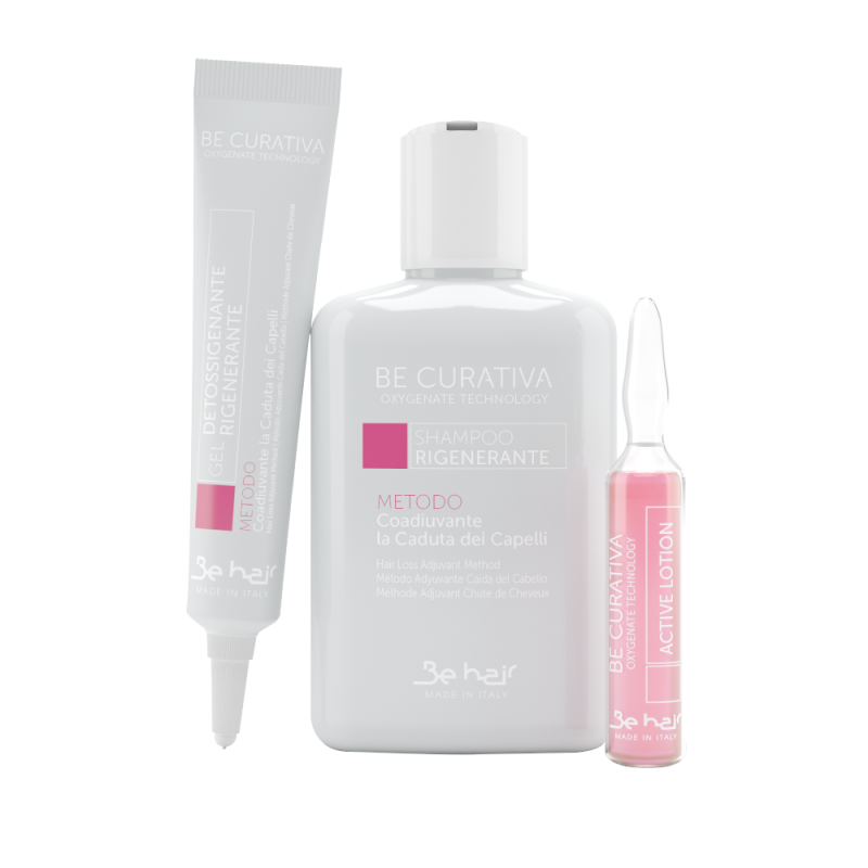 Pack método adyuvante caída del cabello Be Curativa