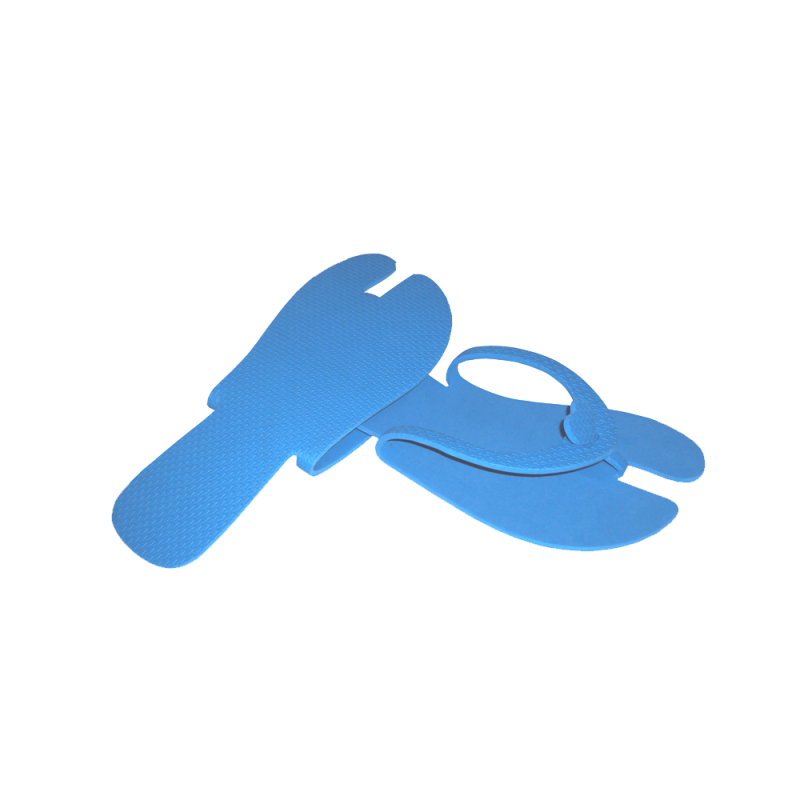 Chanclas desechables de goma antideslizante